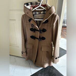 New Burberry Peacoat, tags removed